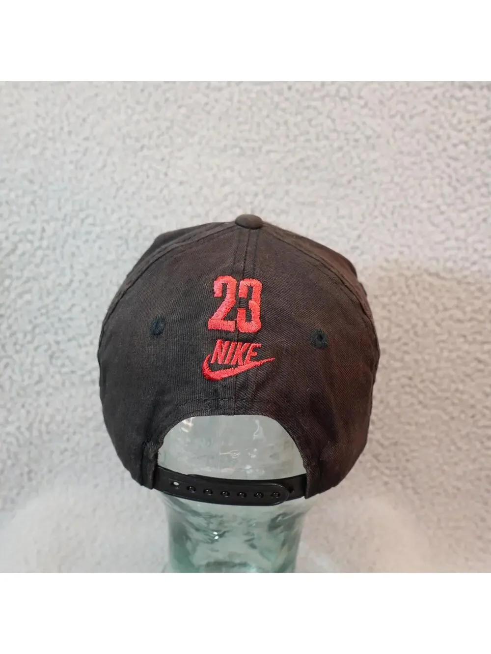 Nike Jumpman Air Jordan Hat Youth OS Snapback Black Vtg 90s